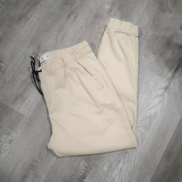Old Navy Built-in-Flex Men's Size Large Cream Color Modern Joggers - Picture 7 of 15